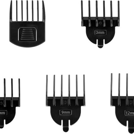 Ufree 5-Pack Hair Clipper Comb Guides for Trimmers