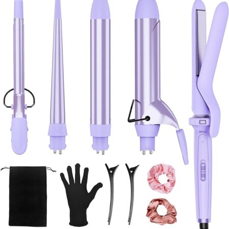 Ufree 5-in-1 Curling Iron Set for Women