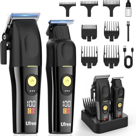 Ufree Professional Cordless Hair Clippers Set for Men