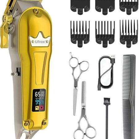 Ufree Professional Cordless Hair Clippers Kit for Men